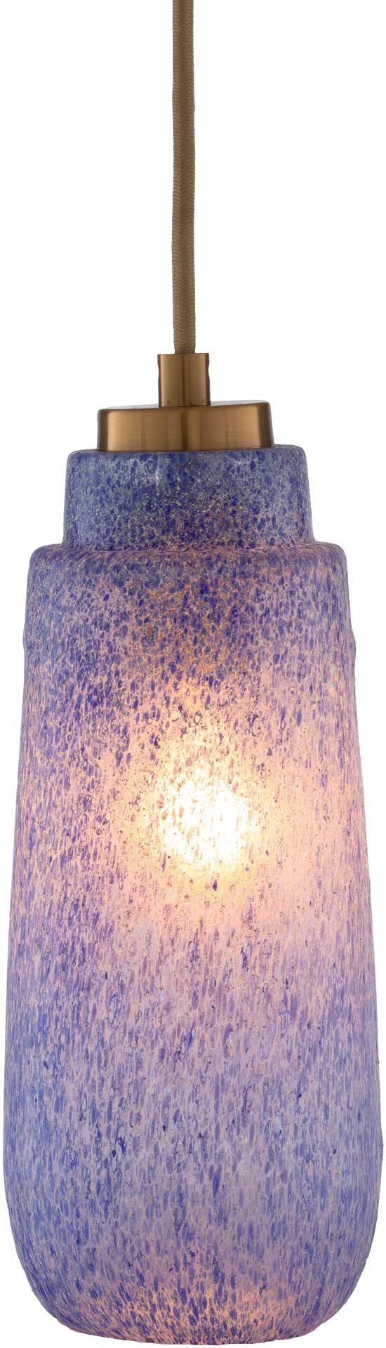Leilani Ceiling Lamp Violet/Blue/Bronze