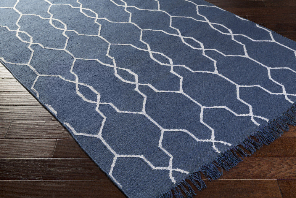 Lagoon Navy/Ivory Area Rug