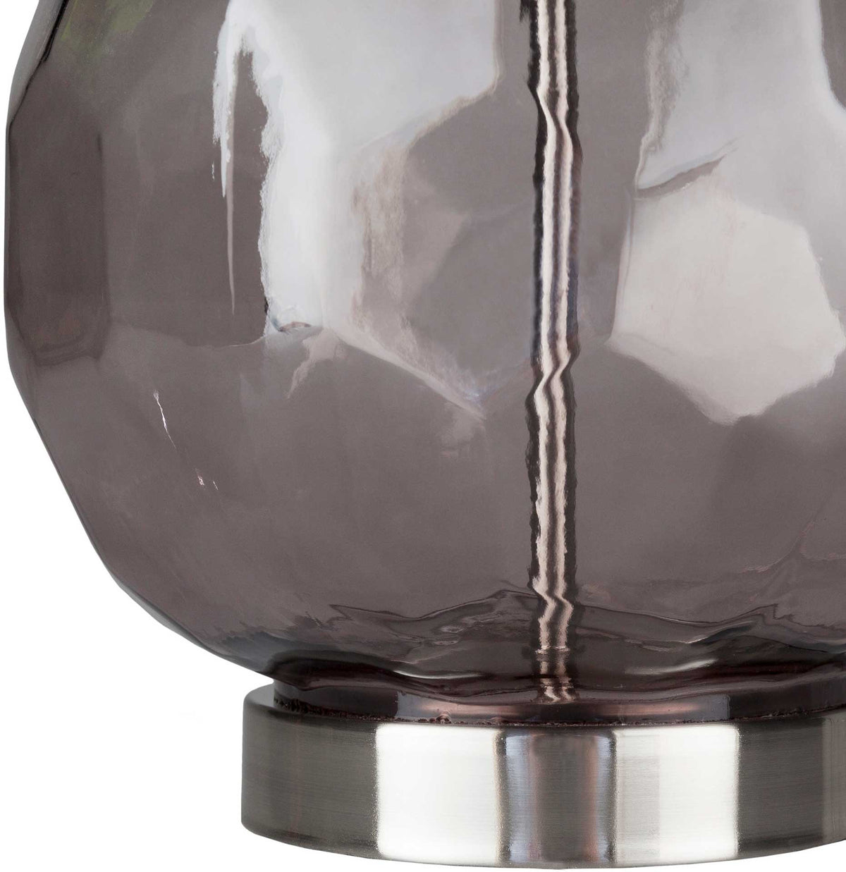 Lainey Table Lamp Dark Purple/Smoke/Charcoal