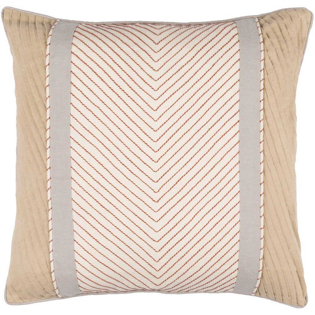 Leona Beige/Tan/Camel Pillow