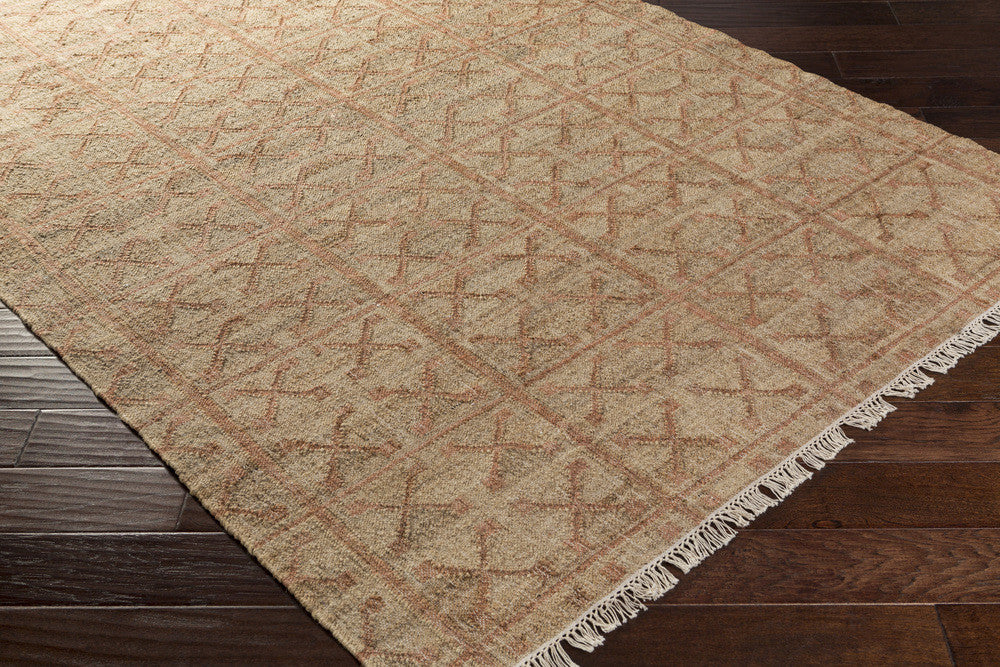Laural Ivory/Beige/Salmon Area Rug