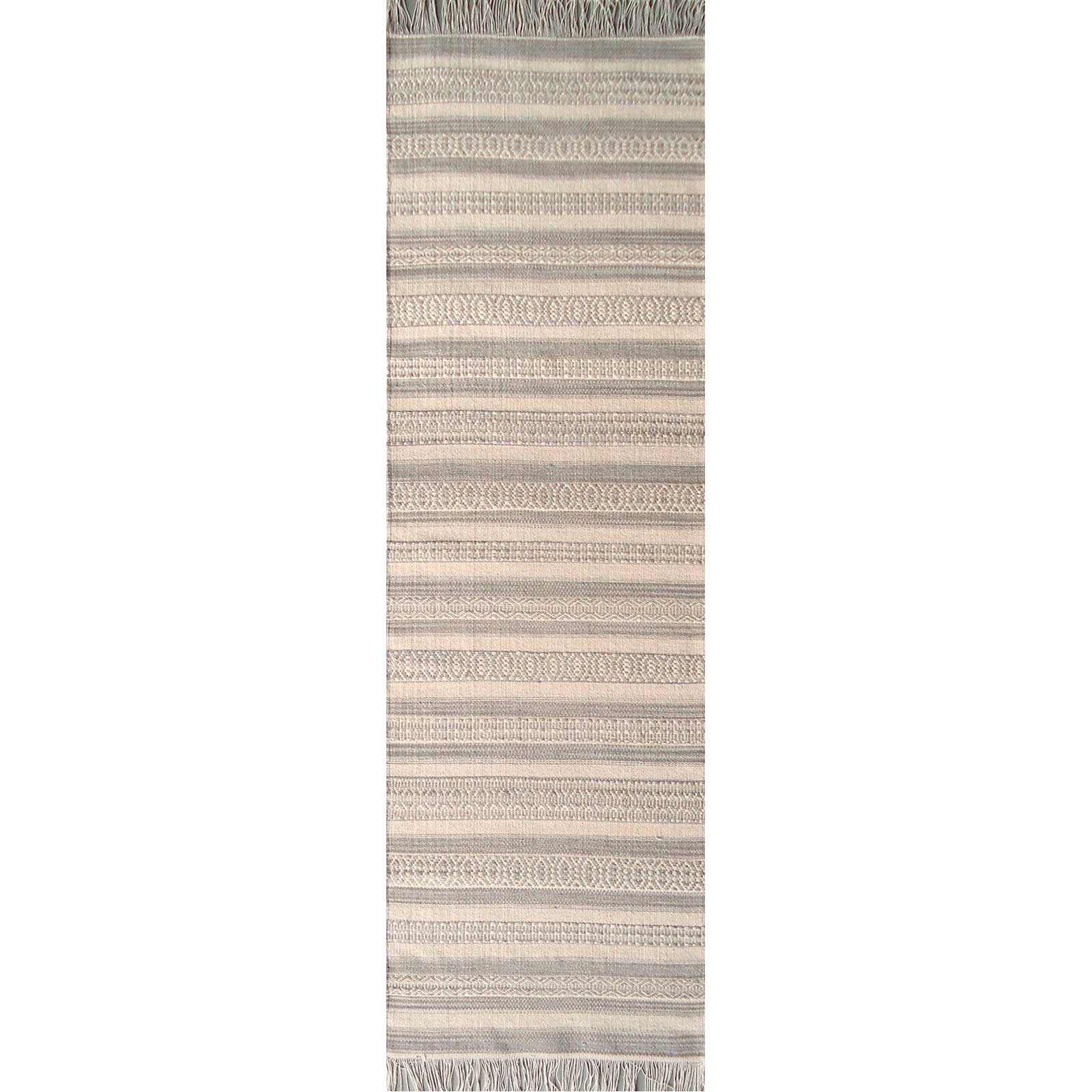 Lawry Light Gray/Taupe Runner Rug