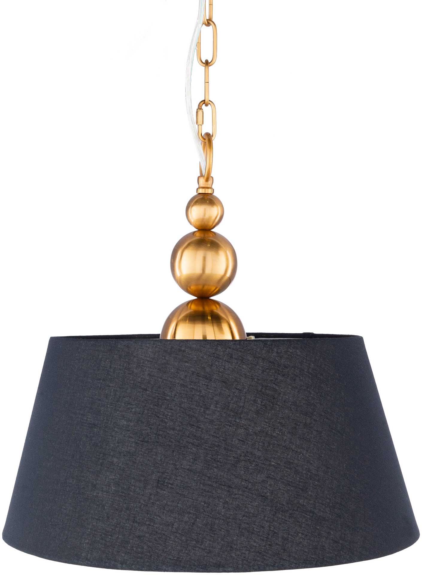 Londyn Ceiling Lamp Black/White/Brass