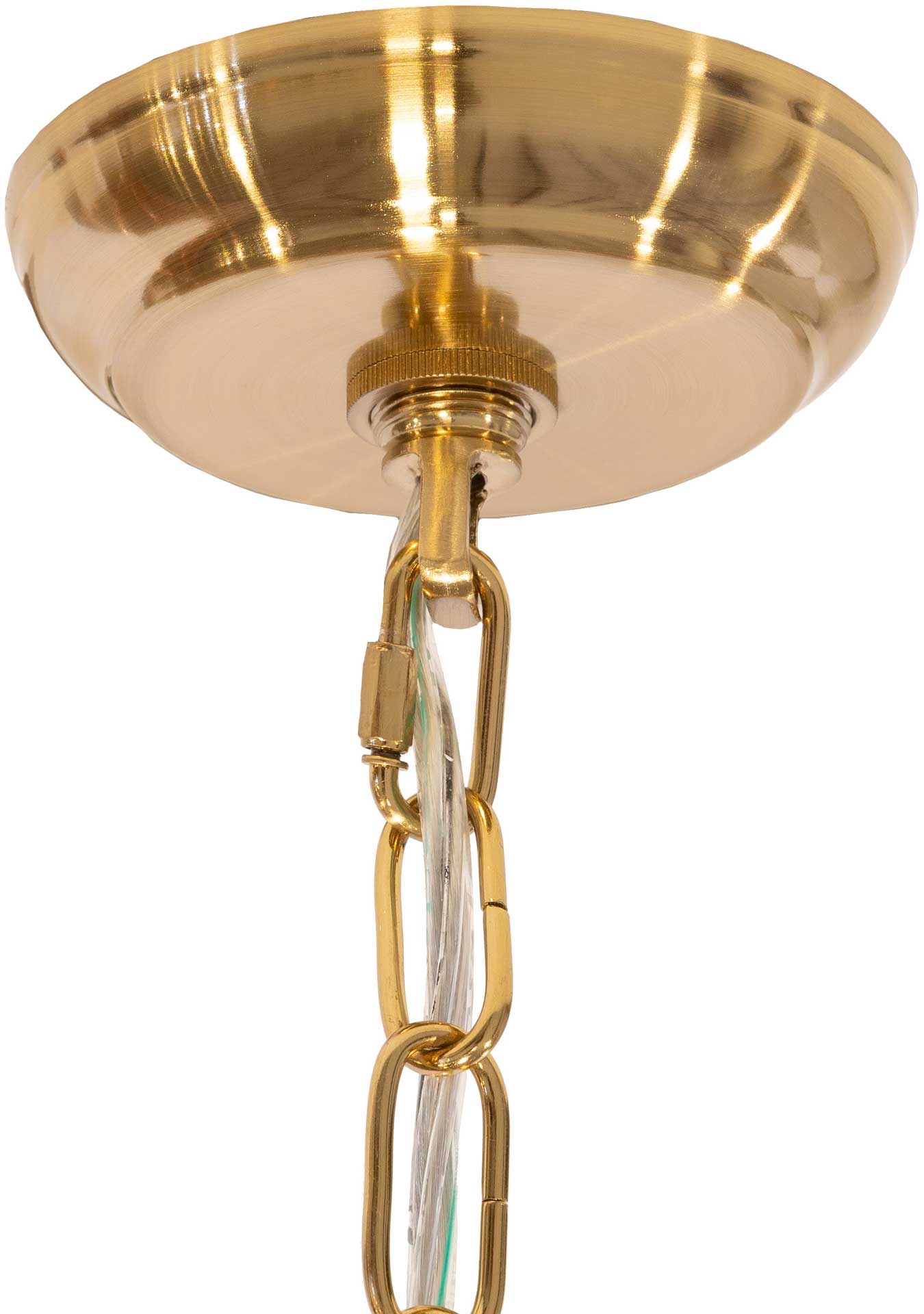 Londyn Ceiling Lamp Black/White/Brass