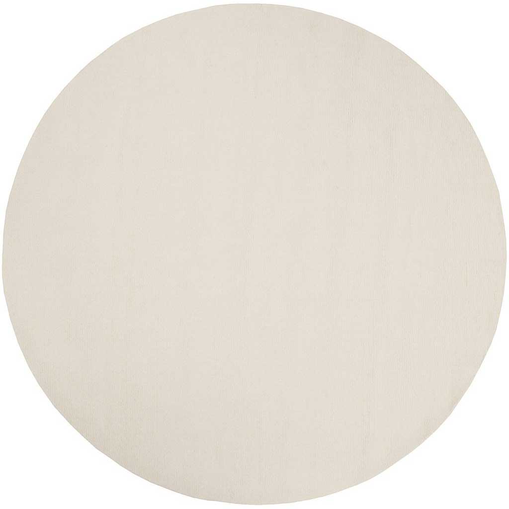 Mystique Light Gray Round Rug