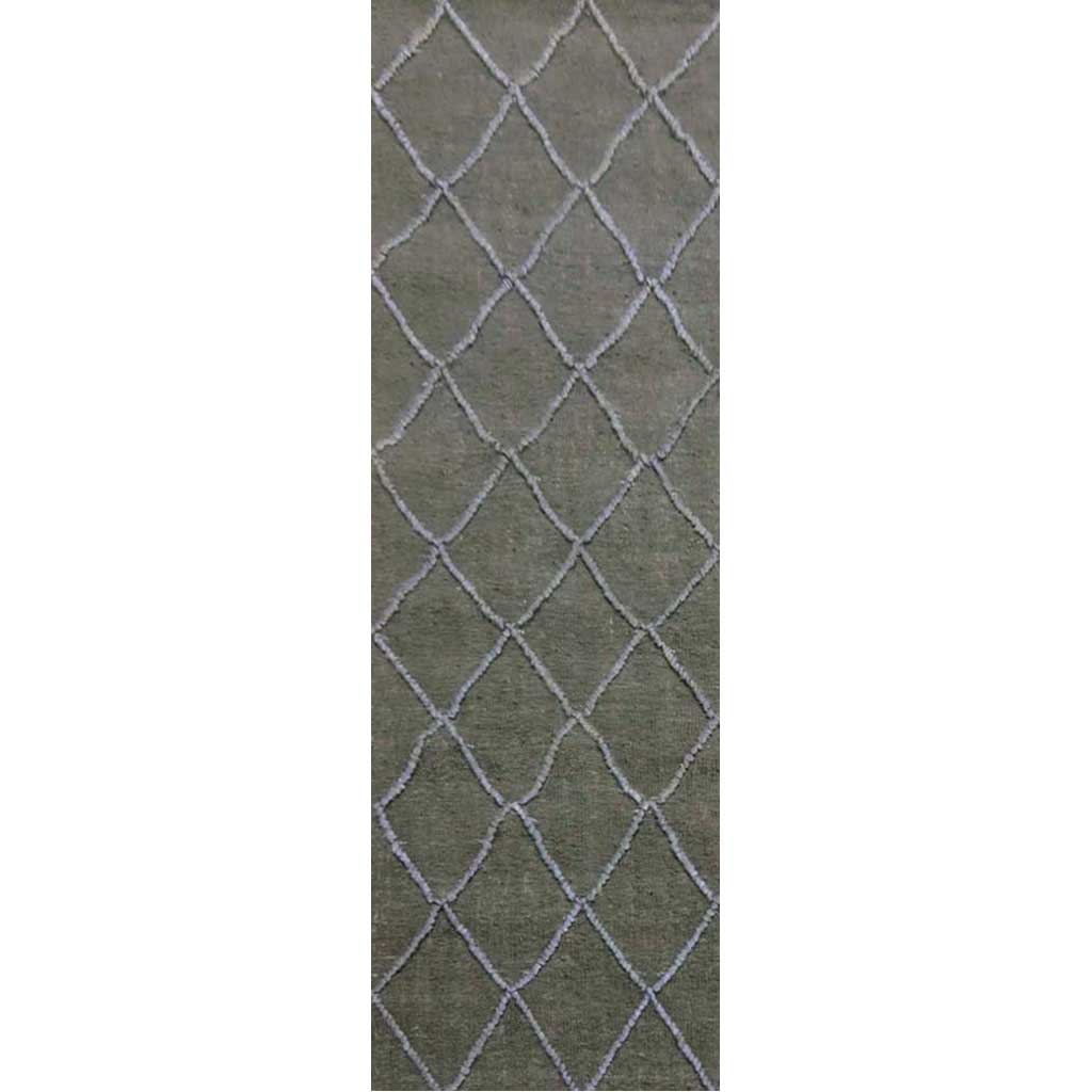 Mateo Olive/Slate Runner Rug