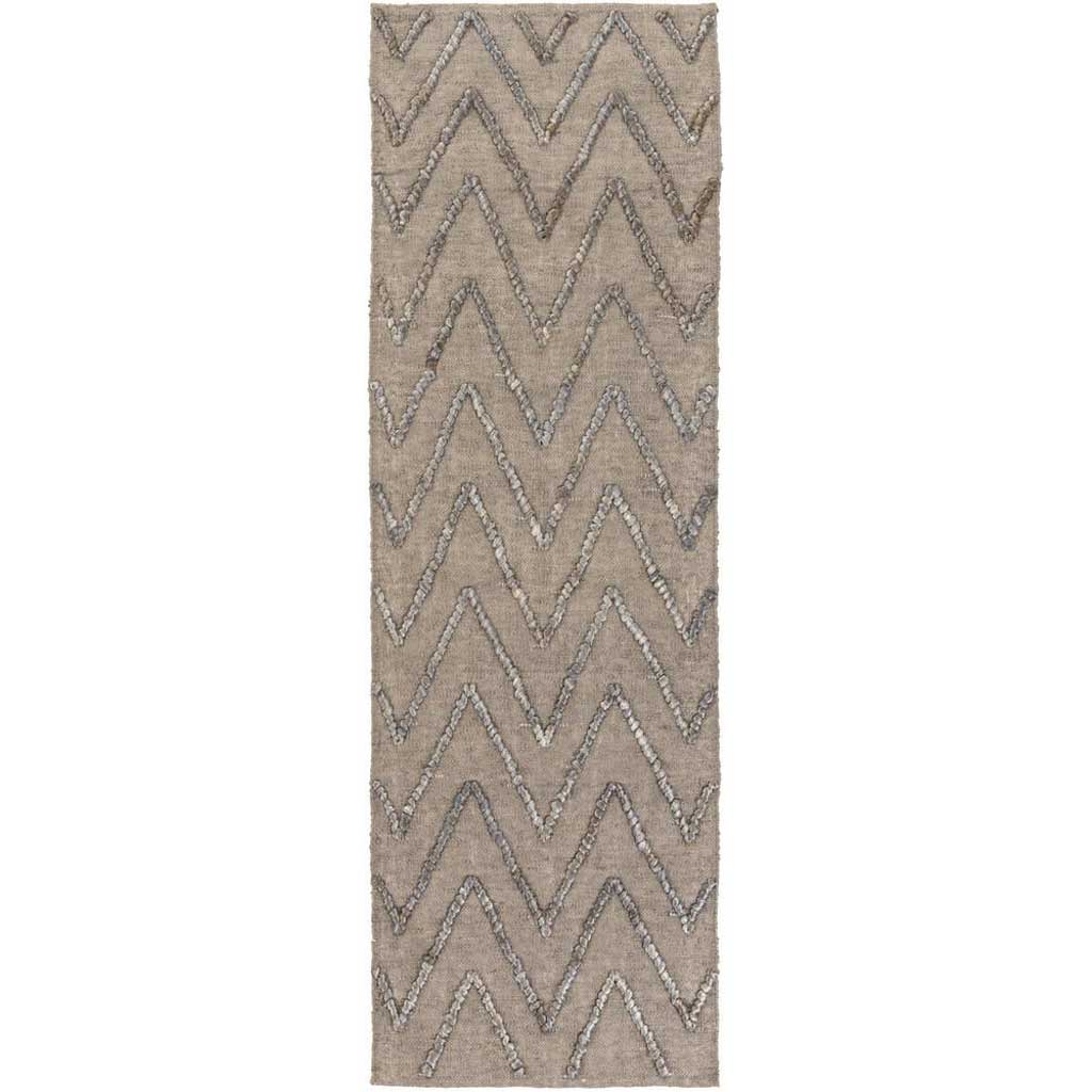 Mateo Gray/Charcoal Runner Rug