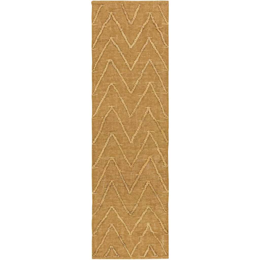 Mateo Gold/Beige Runner Rug