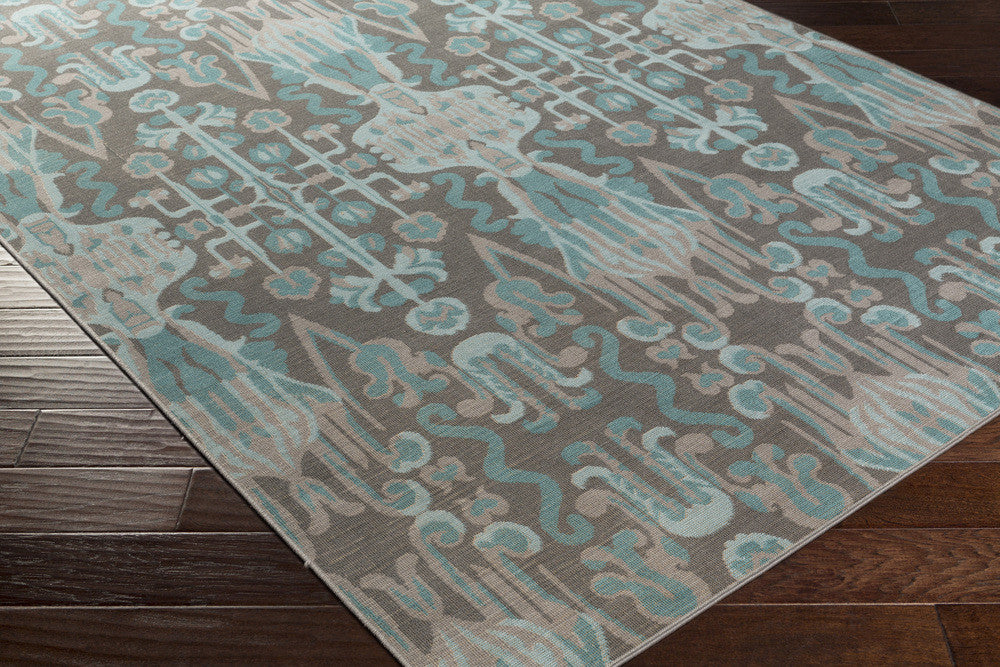 Mavrick Mineral Blue/Gray Area Rug