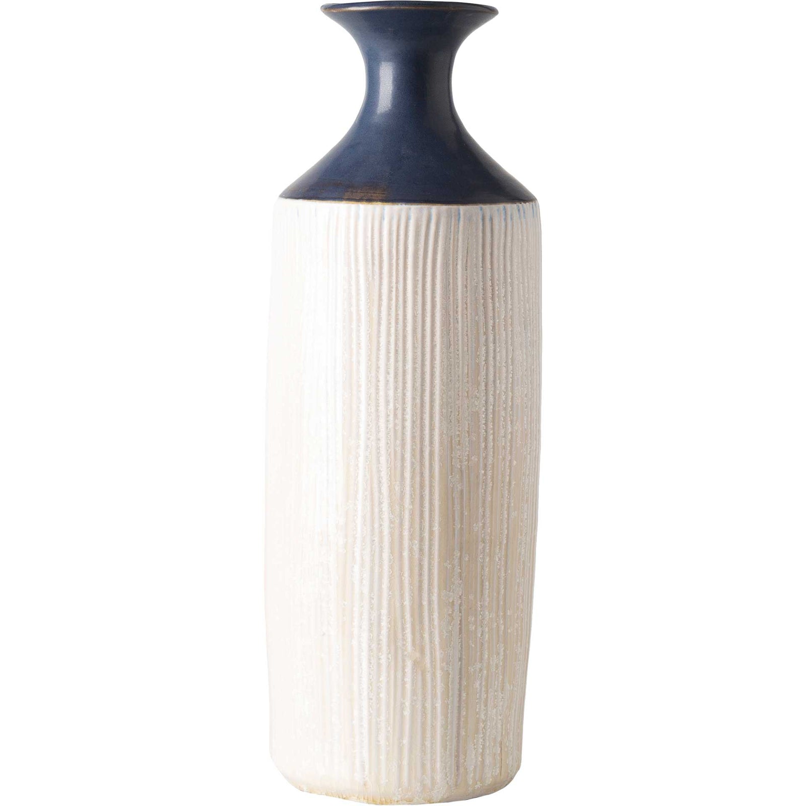 Masha Vase Navy/Cream