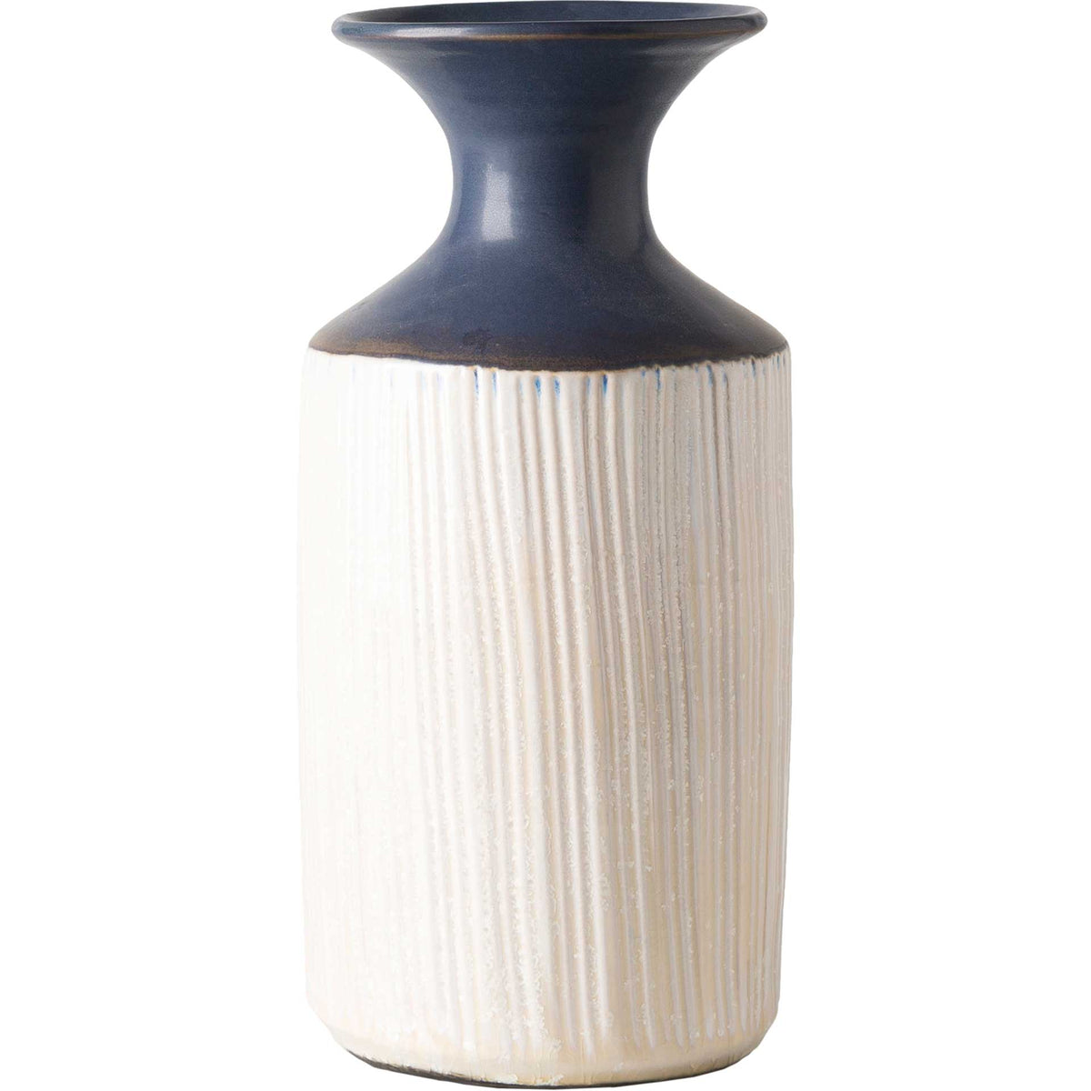 Masha Vase Navy/Cream