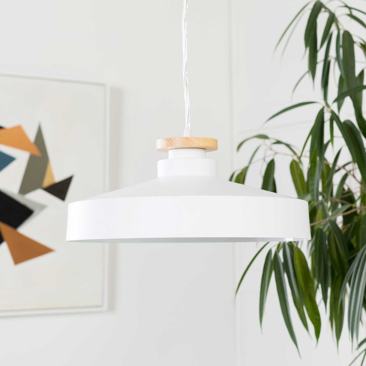 Madra Ceiling Lamp White