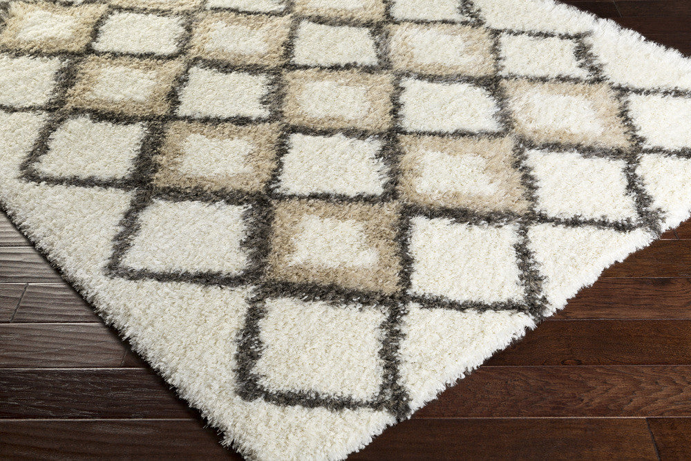 Mercer Charcoal/Ivory/Beige Area Rug