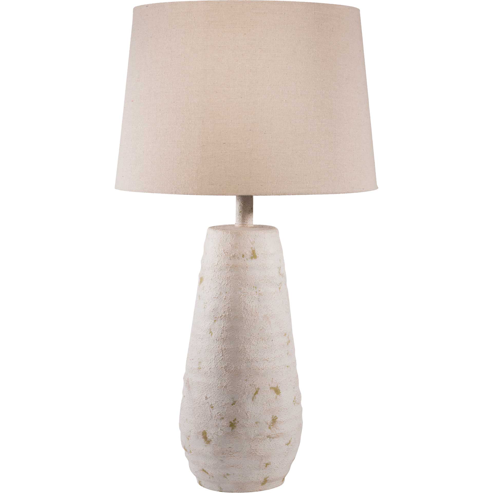 Morello Table Lamp Ivory/White/Natural