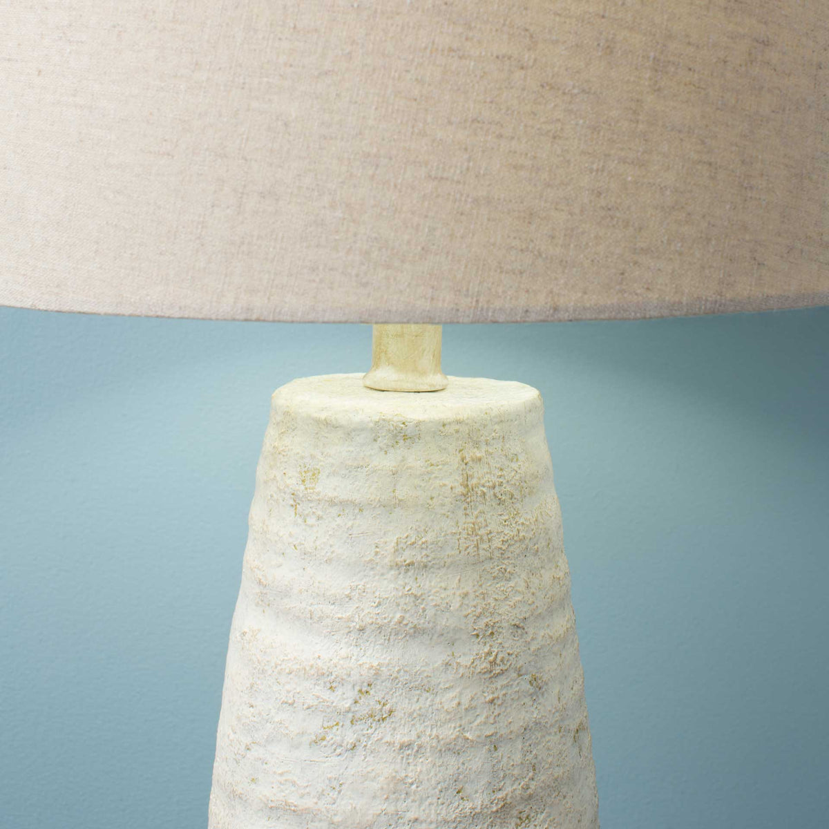Morello Table Lamp Ivory/White/Natural