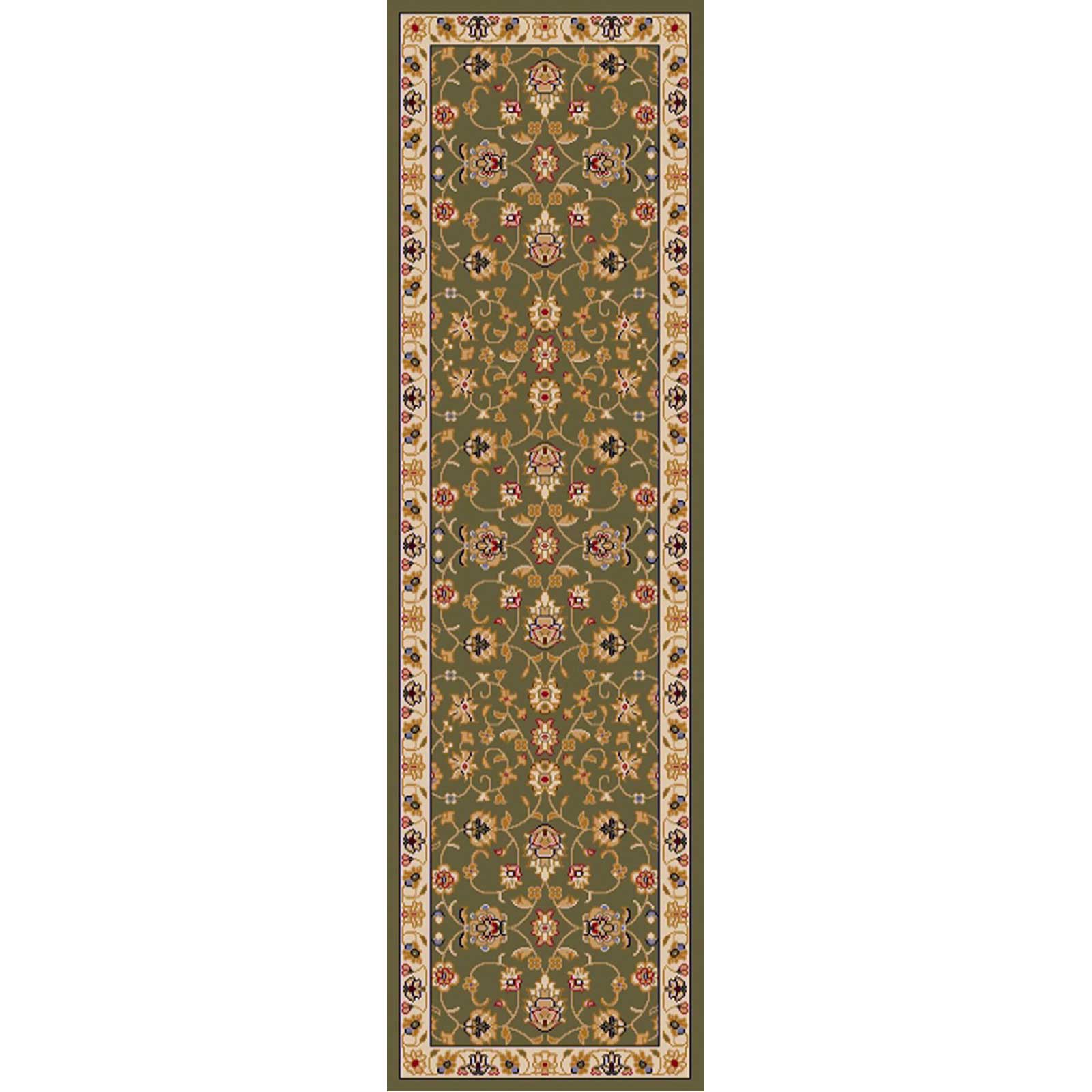 Midtown Moss/Gold Runner Rug