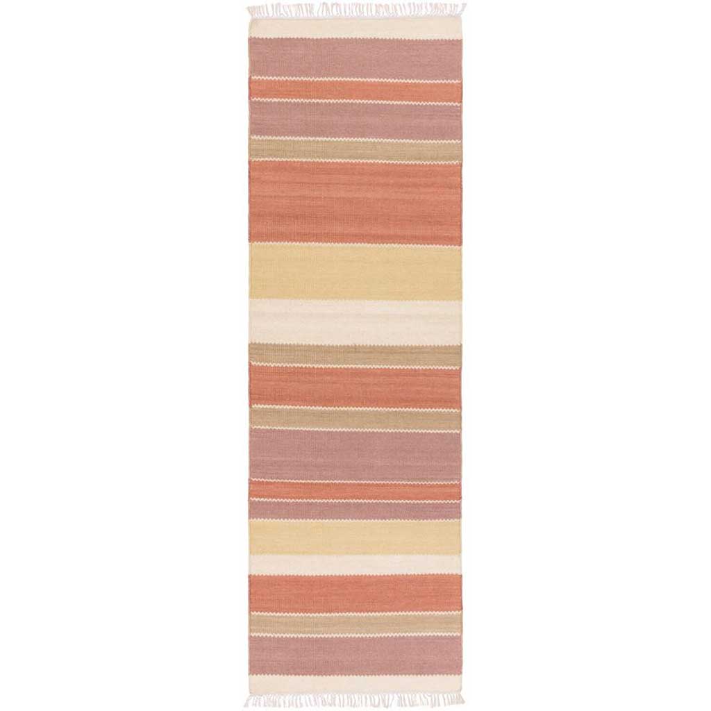 Miguel Rust/Mauve/Beige Runner Rug