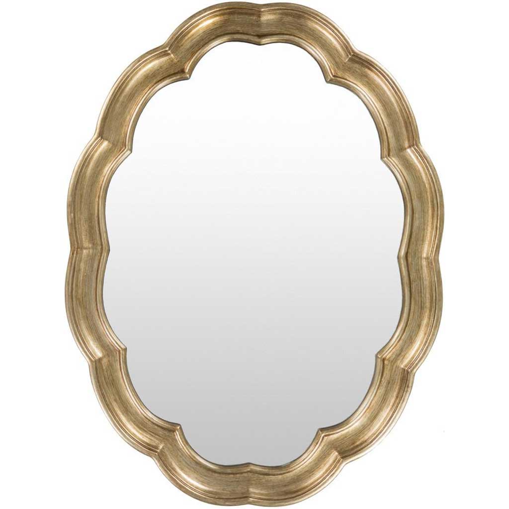Milburn Gold Wall Mirror