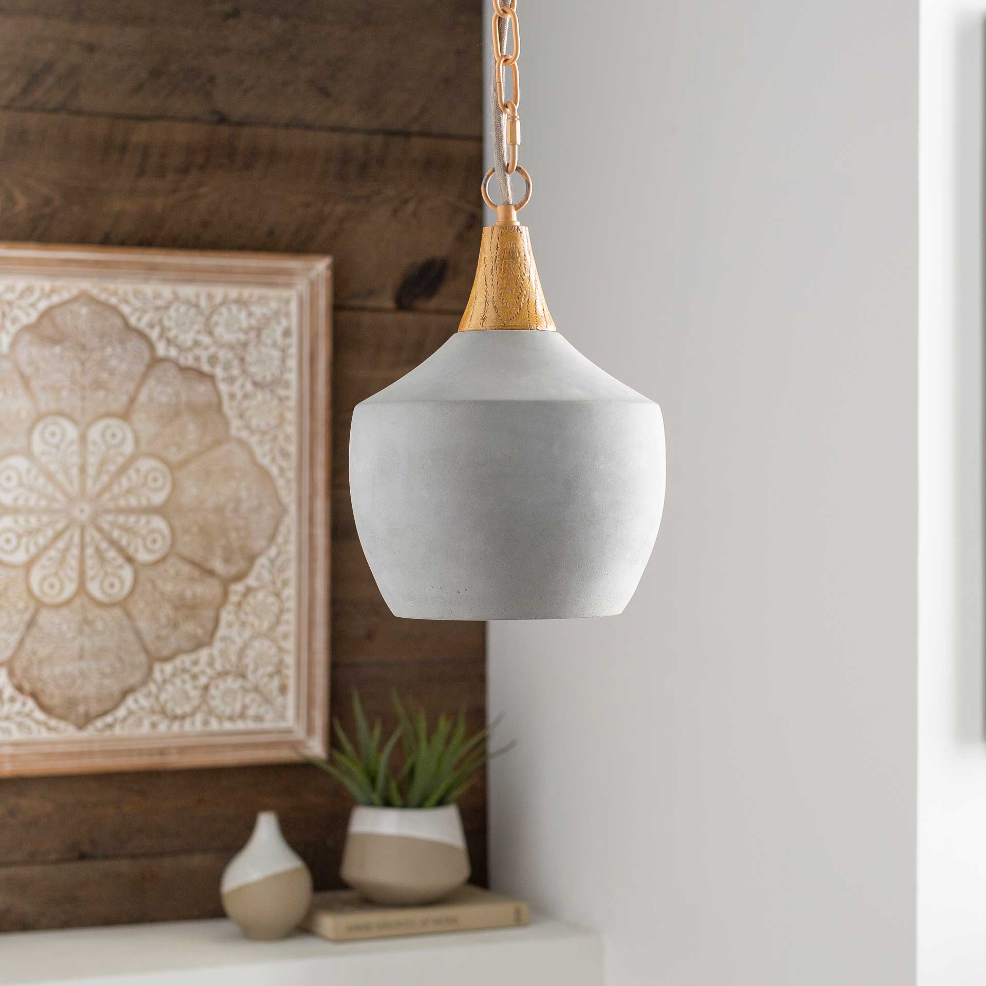 Mosella Round Ceiling Lamp Natural