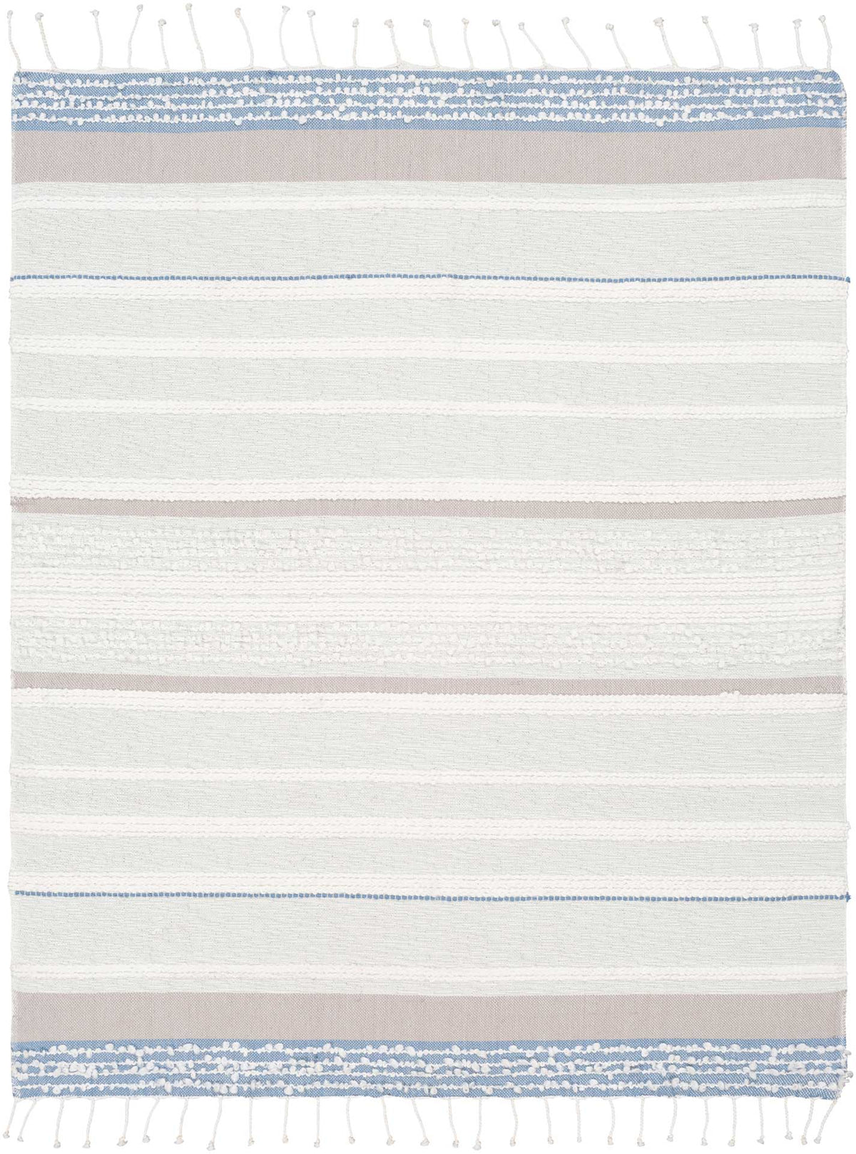 Maddox Throw Sea Foam/Denim/Taupe