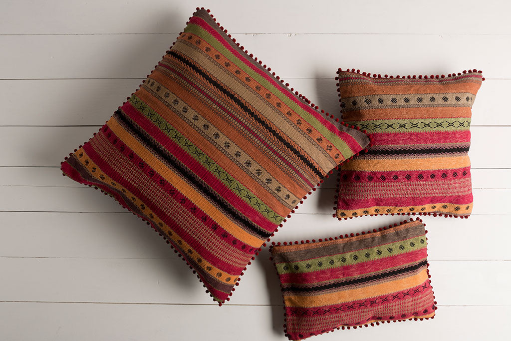 Marrakech Burnt Orange/Forest Pillow