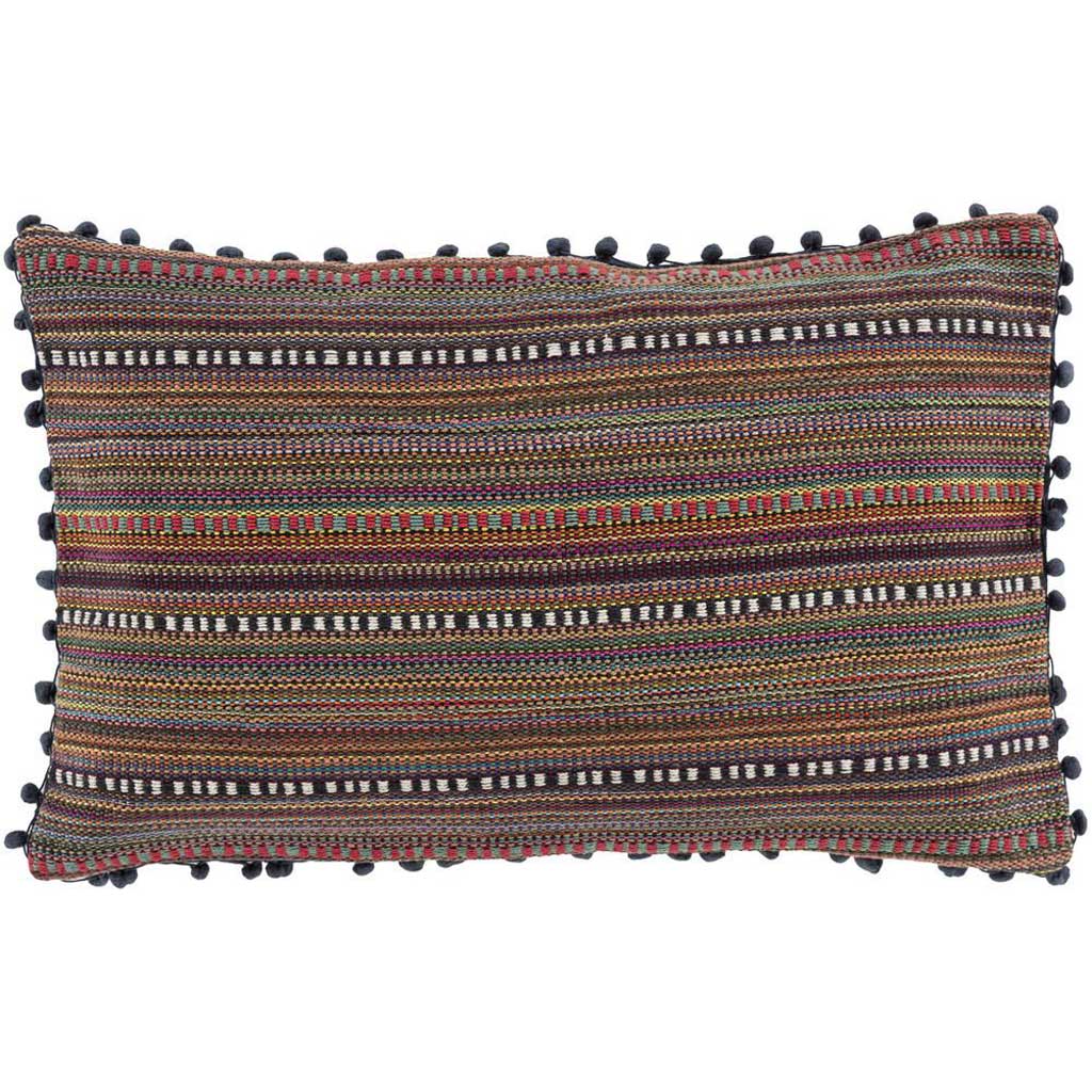 Marrakech Navy/Lemon Lumbar Pillow