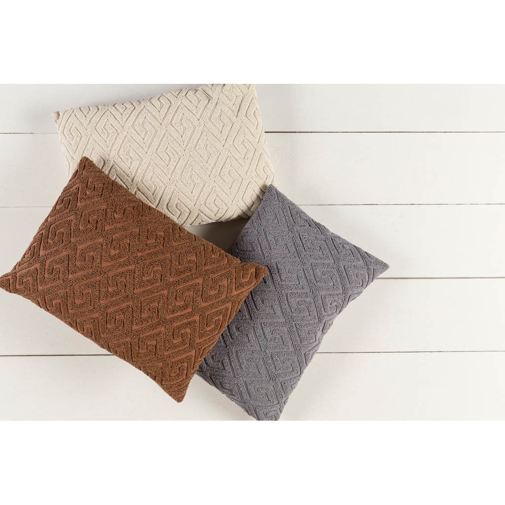 Marielle Mocha/Rust Pillow