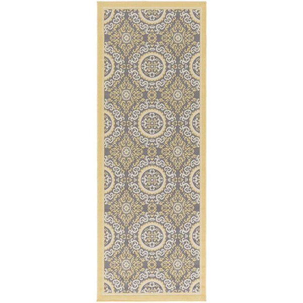 Marina Mocha/Gray Runner Rug - Froy.com