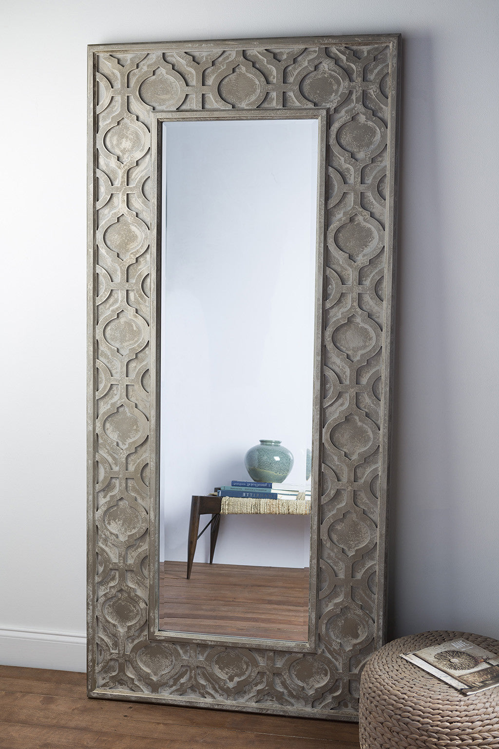 Fables Weathered Pewter Wall Mirror