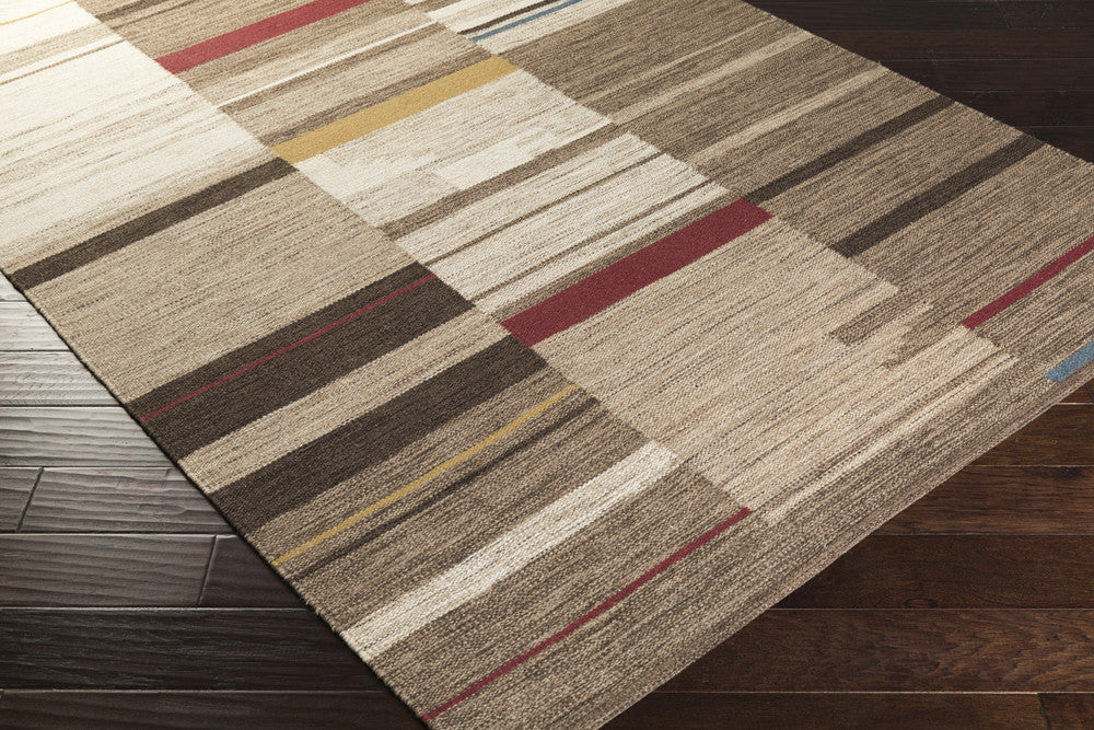 Montezuma Gray/Black Area Rug