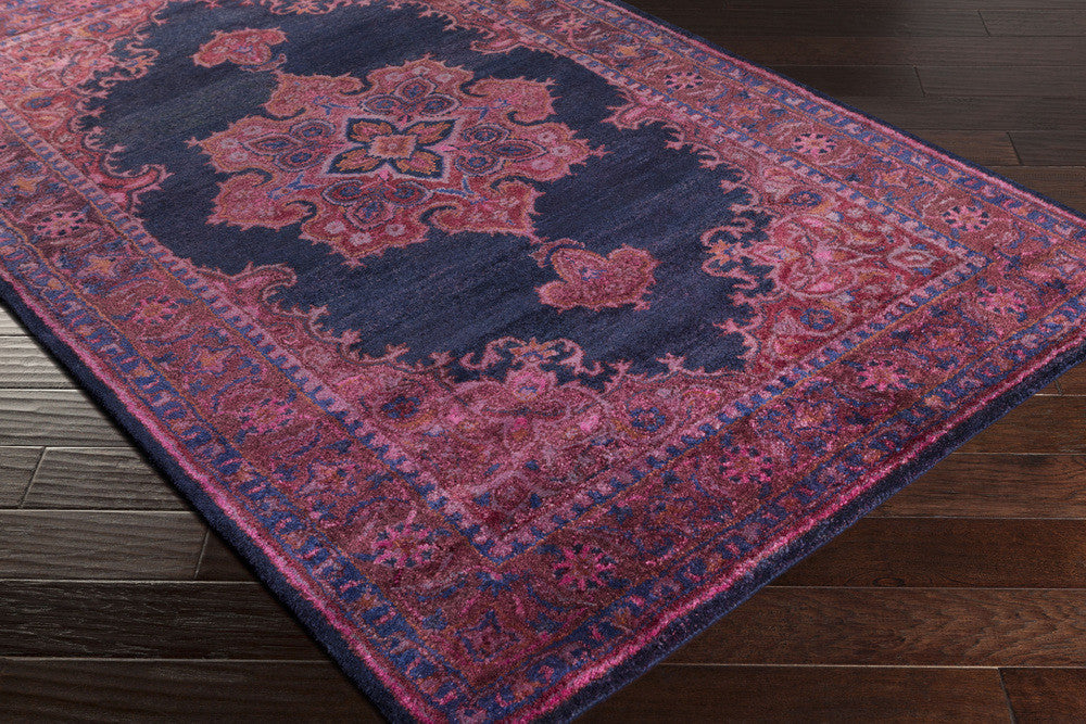 Mykonos Eggplant/Burgundy Area Rug