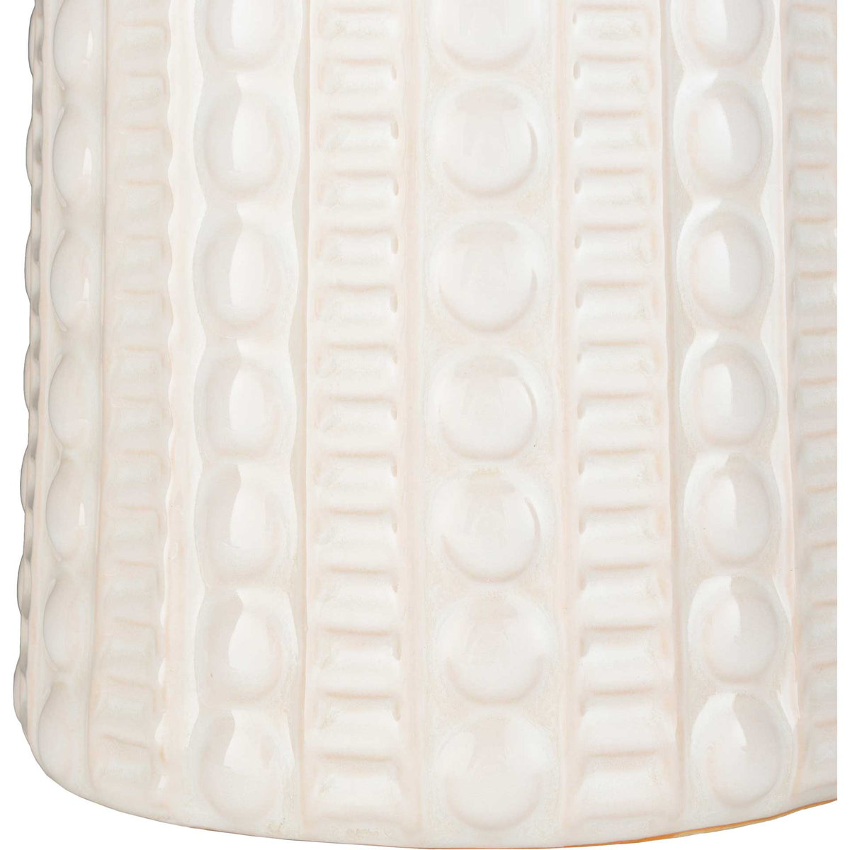 Nelson Table Lamp Camel/White/Ivory