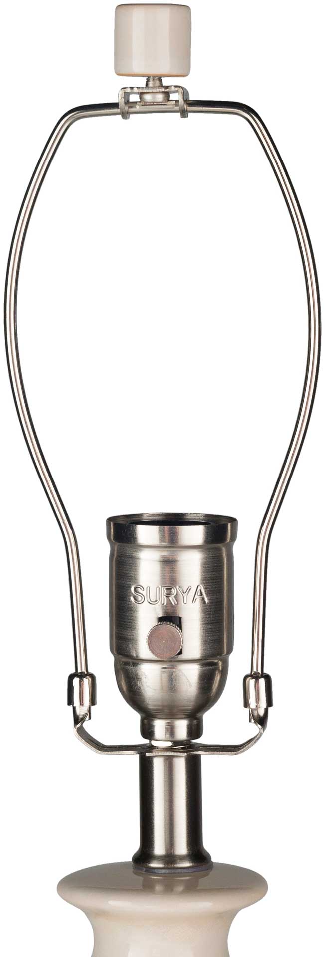 Nelson Table Lamp Camel/White/Ivory