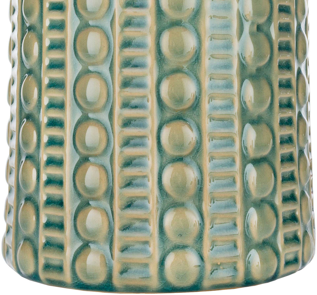 Nelson Table Lamp Camel/Dark Green/Sage