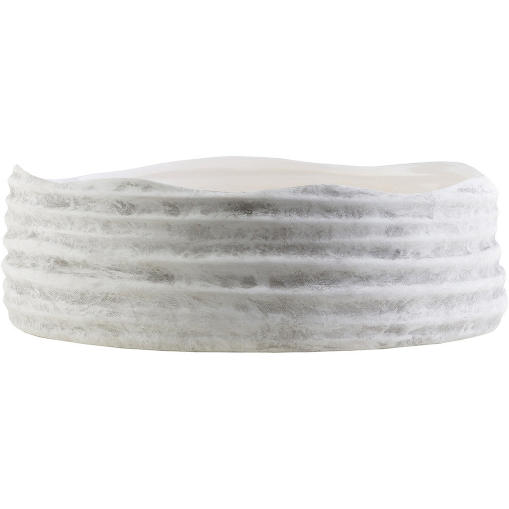 North Harbor Ceramic Bowl Ivory