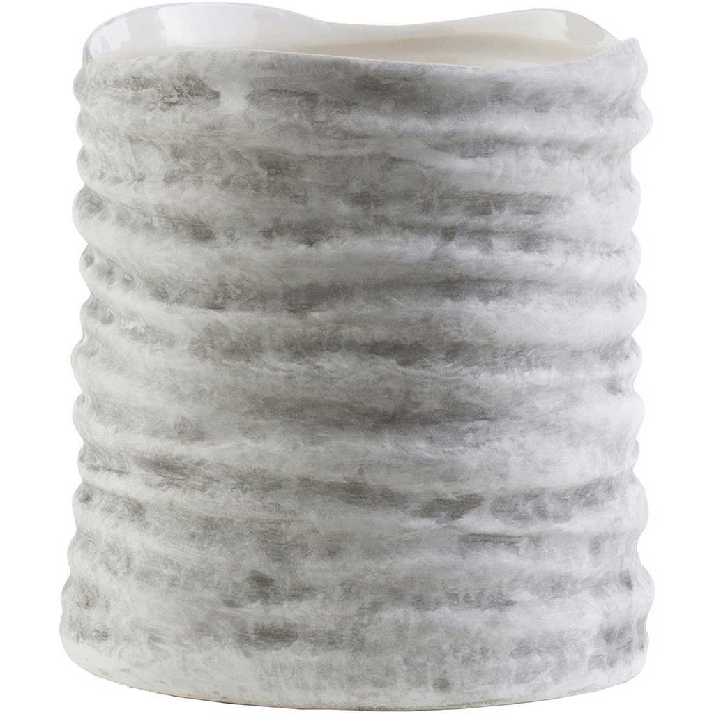 North Harbor Ceramic Table Vase Ivory Medium