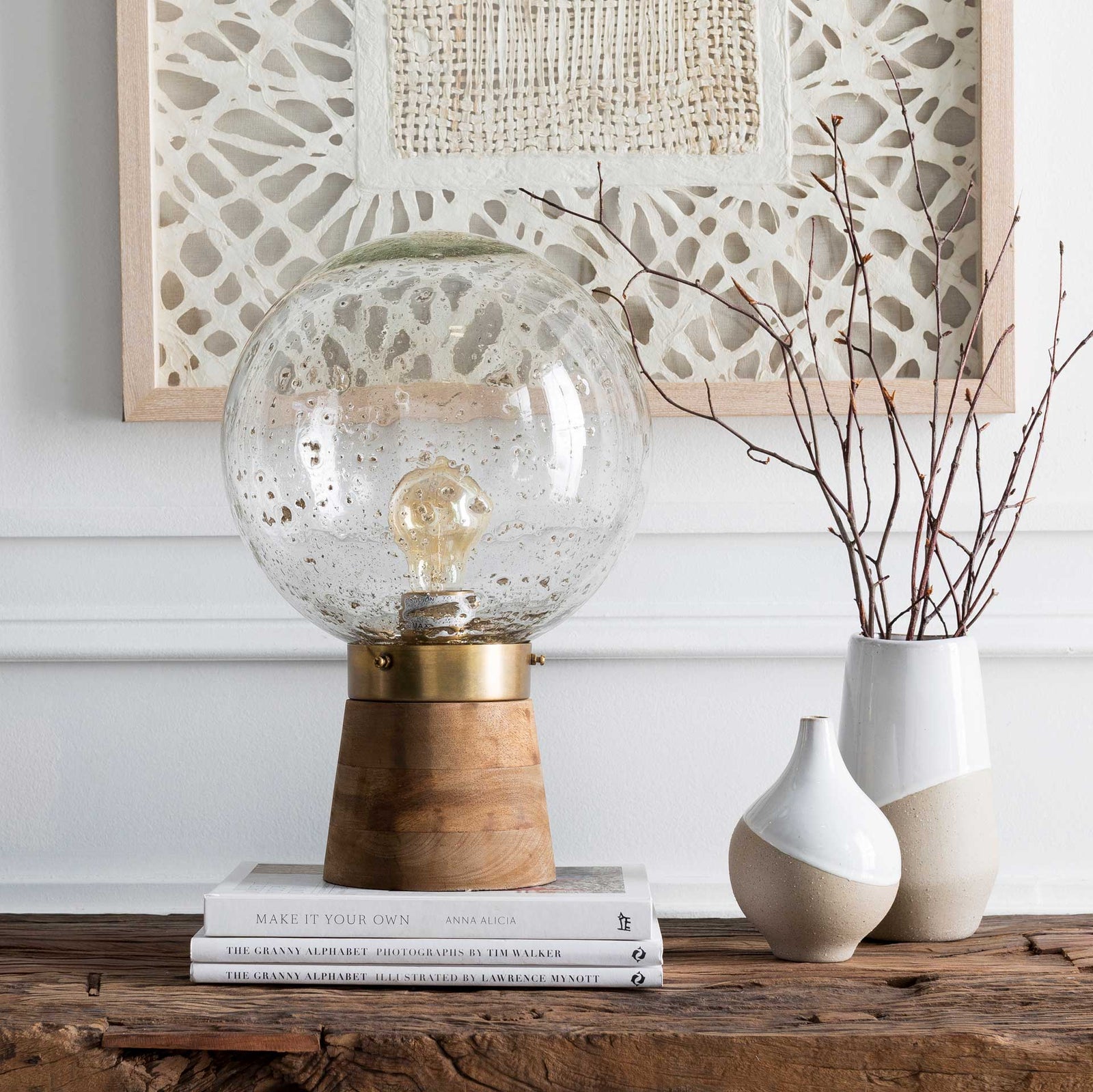 Nathan Table Lamp Clear