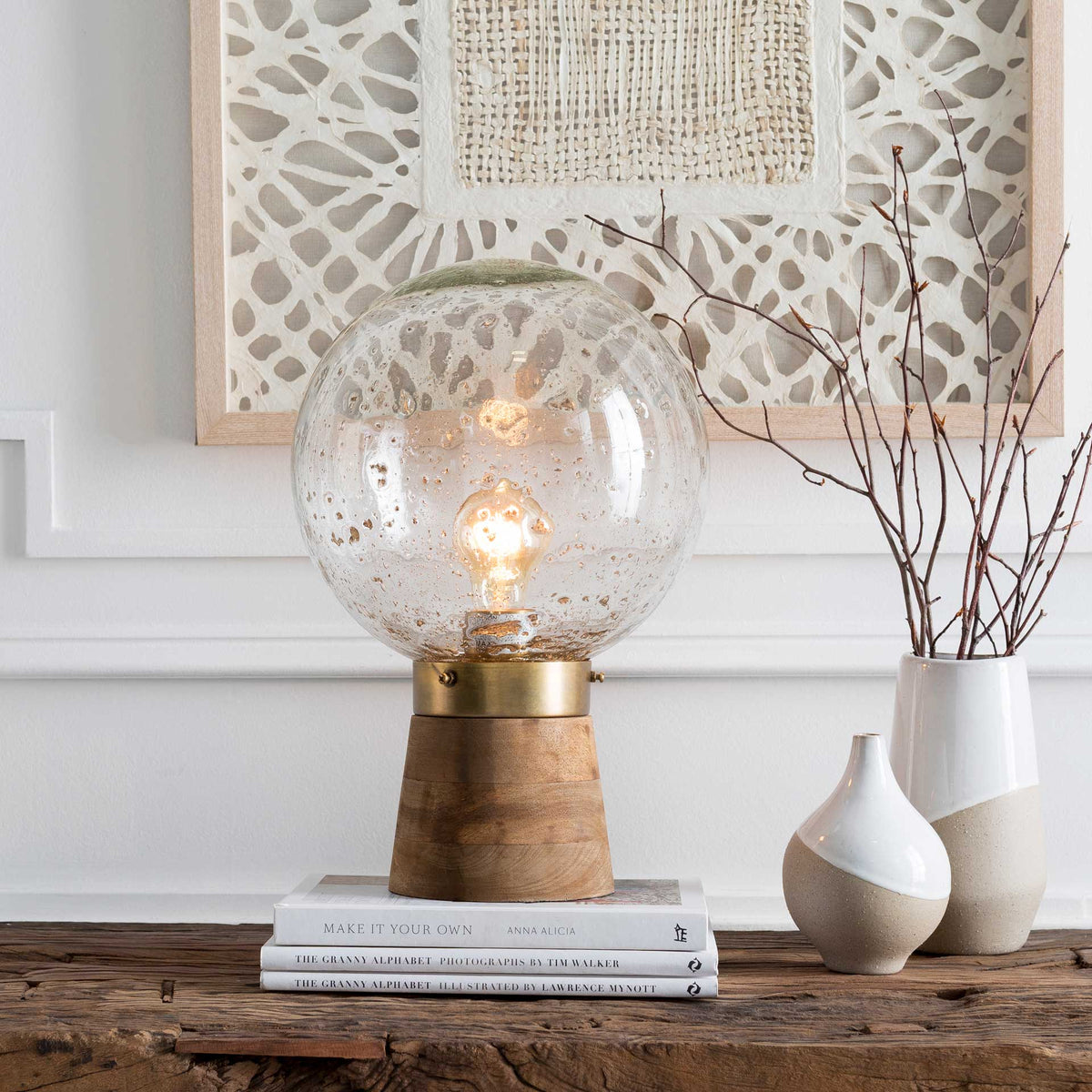 Nathan Table Lamp Clear