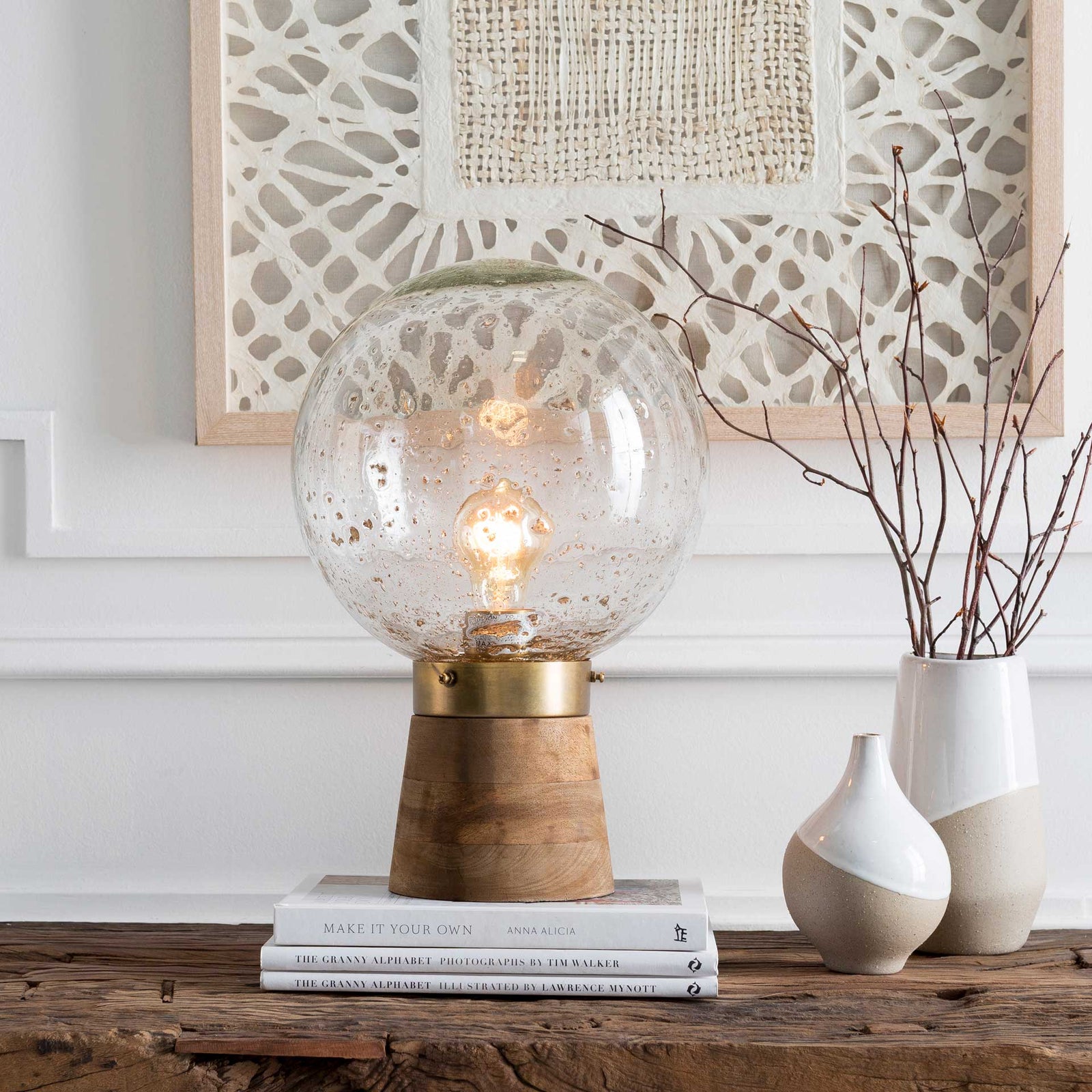 Nathan Table Lamp Clear