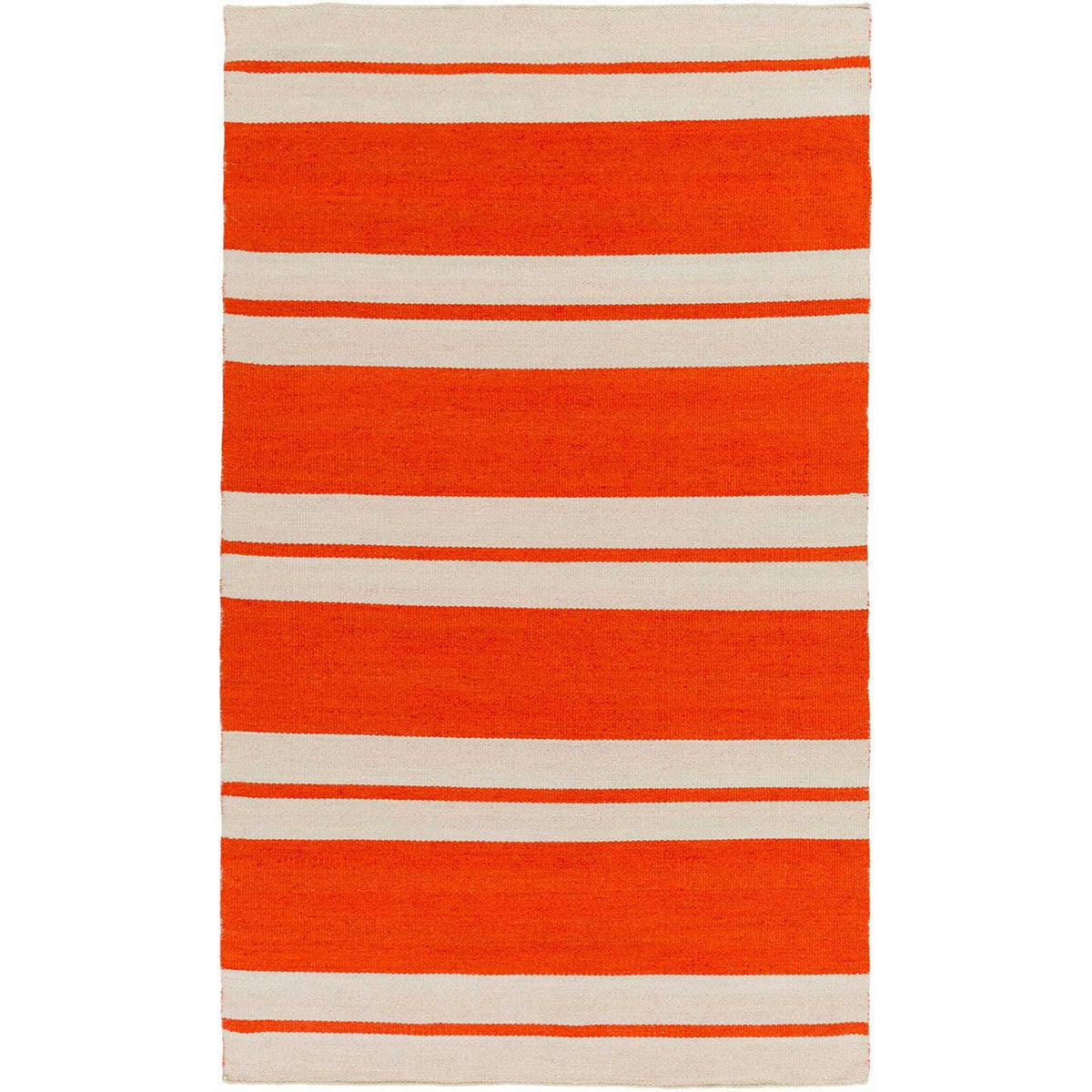 Nantucket Rust/Light Gray Area Rug - Froy.com