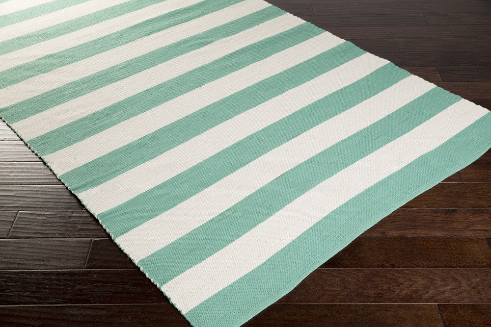 Newport Teal/Beige Area Rug