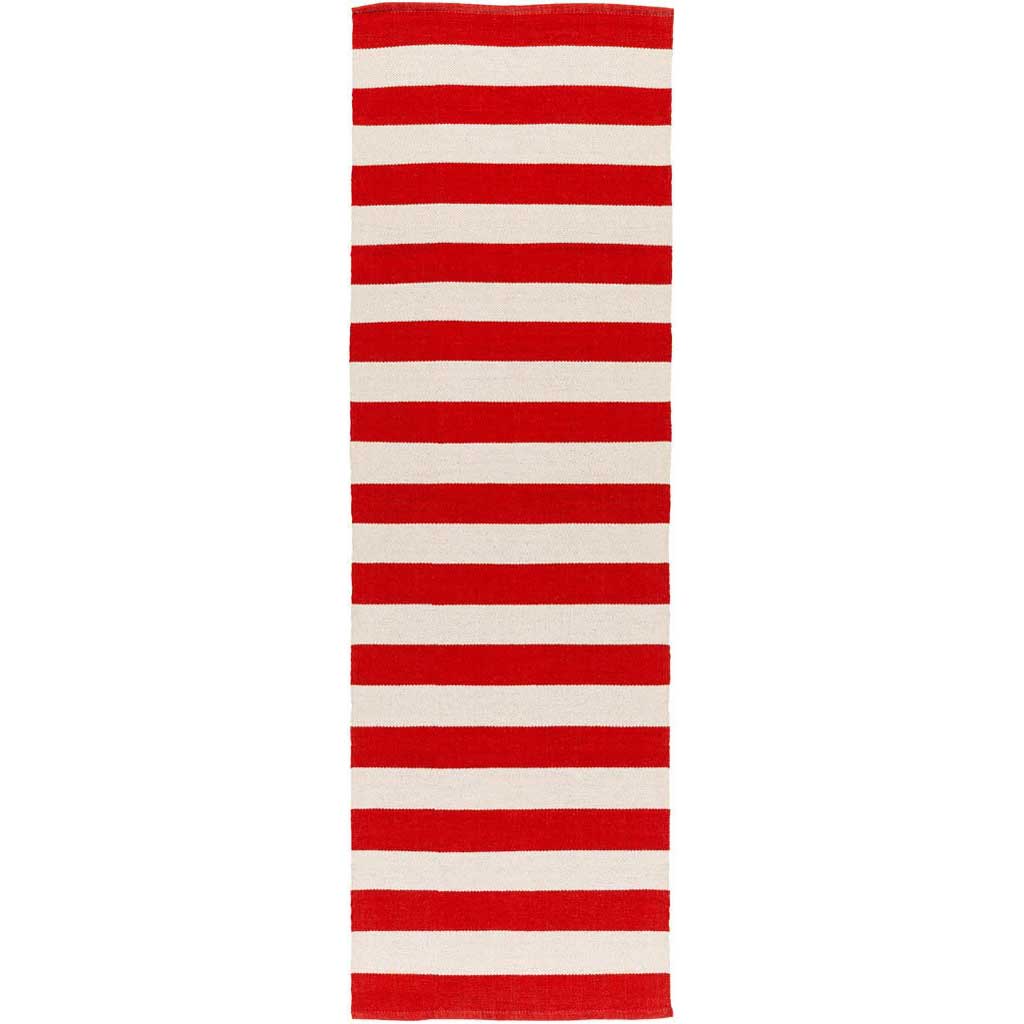 Newport Cherry/Beige Runner Rug