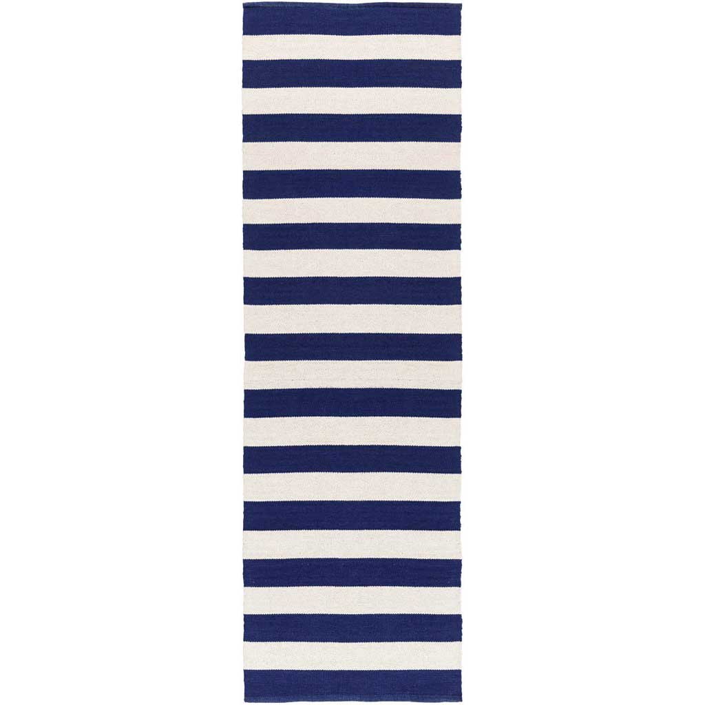 Newport Navy/Beige Runner Rug