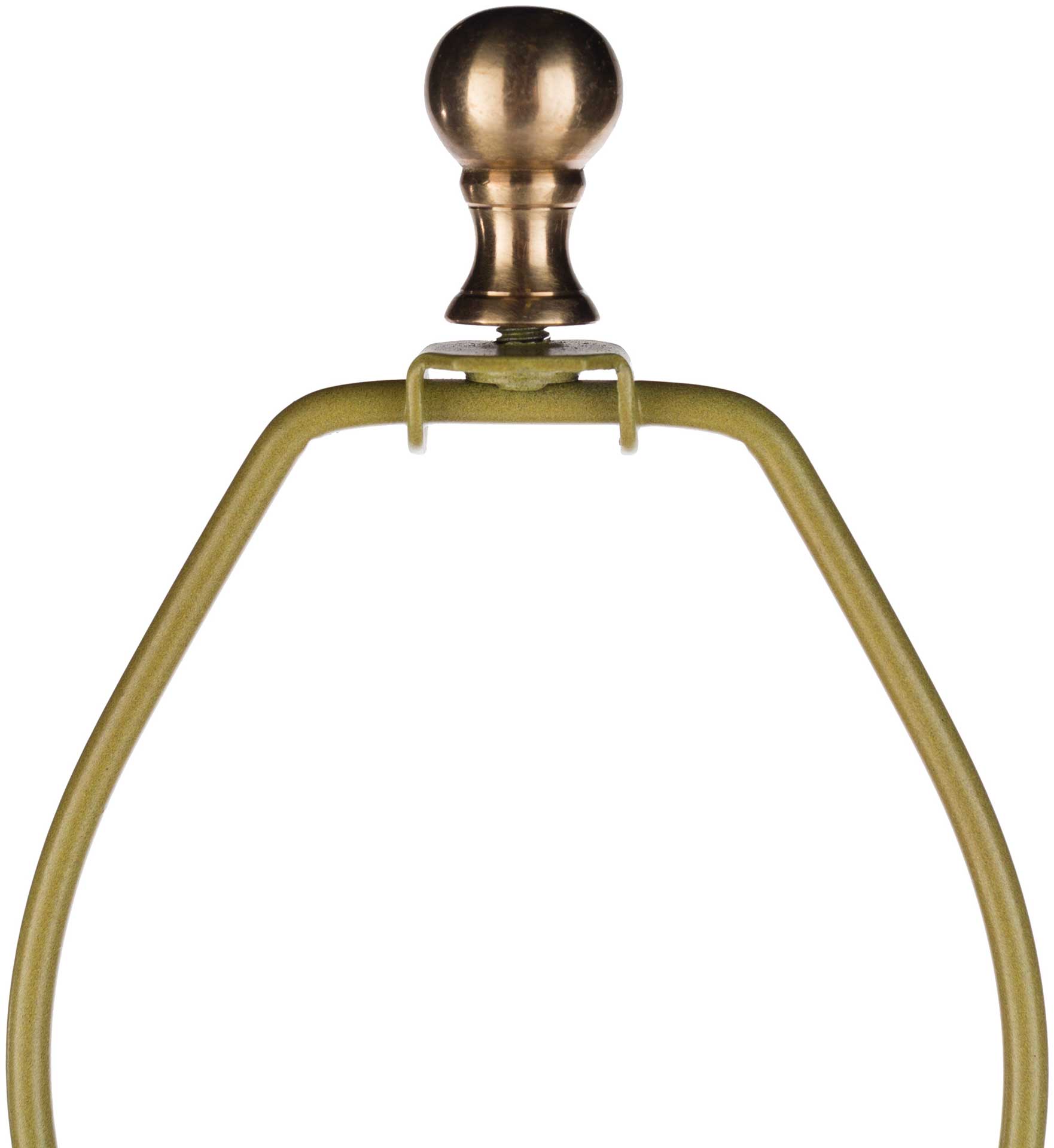 Nevaeh Table Lamp White/Brass/Brown