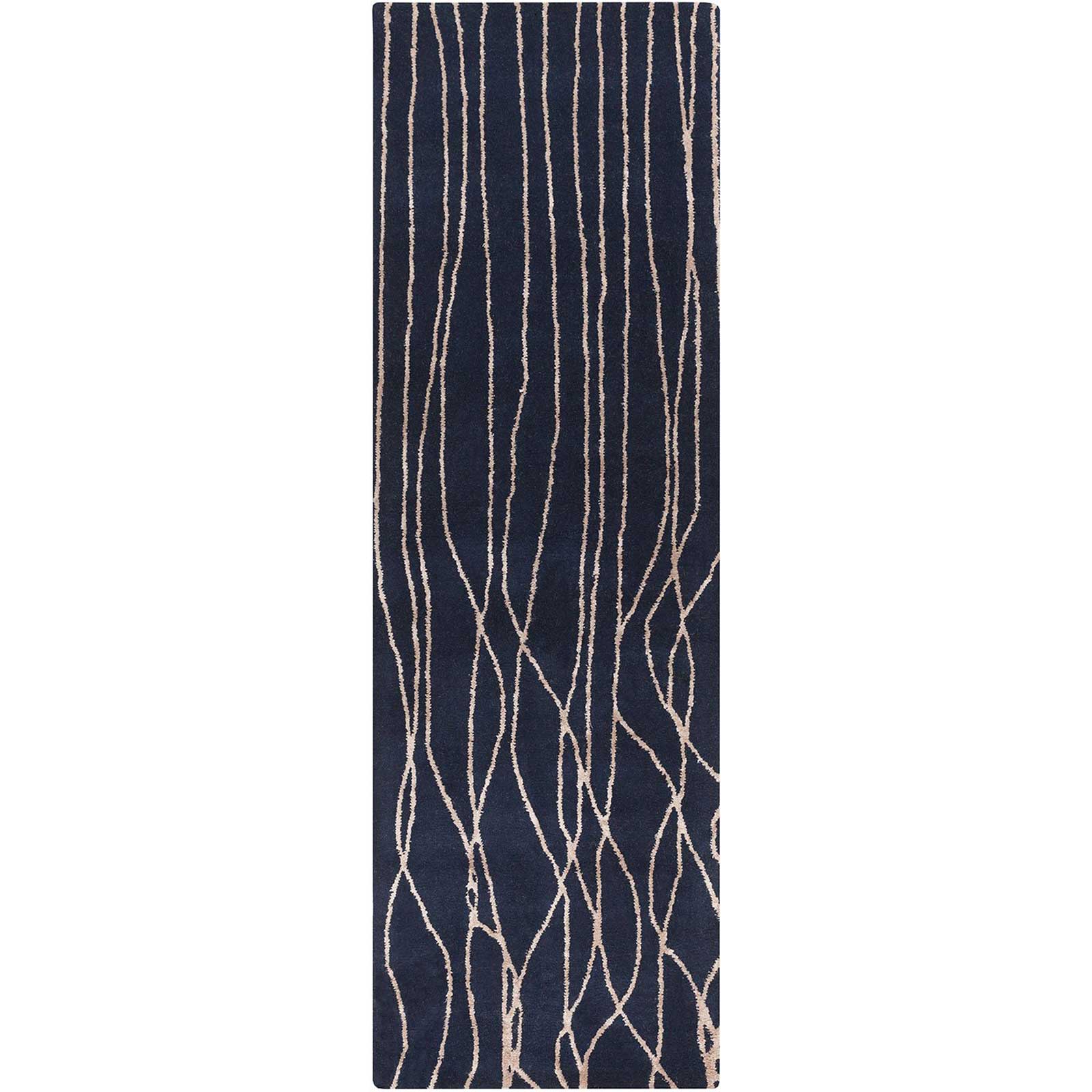 Naya Navy/Beige Runner Rug