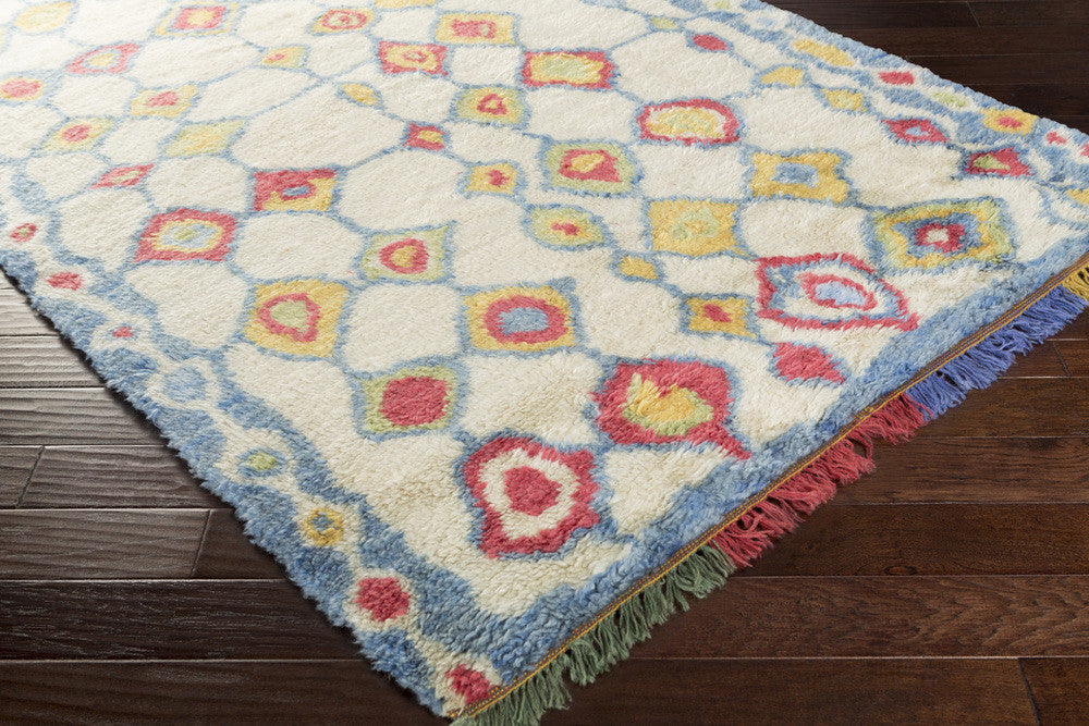 Orion Cherry/Sea Foam Area Rug