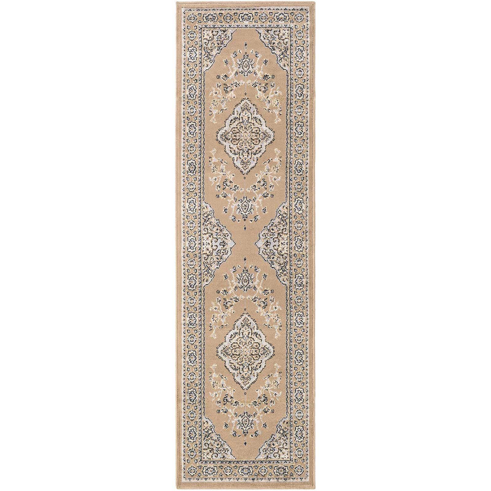 Paramount Taupe/Light Gray Runner Rug
