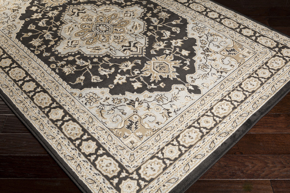 Paramount Light Gray/Charcoal/Olive Area Rug