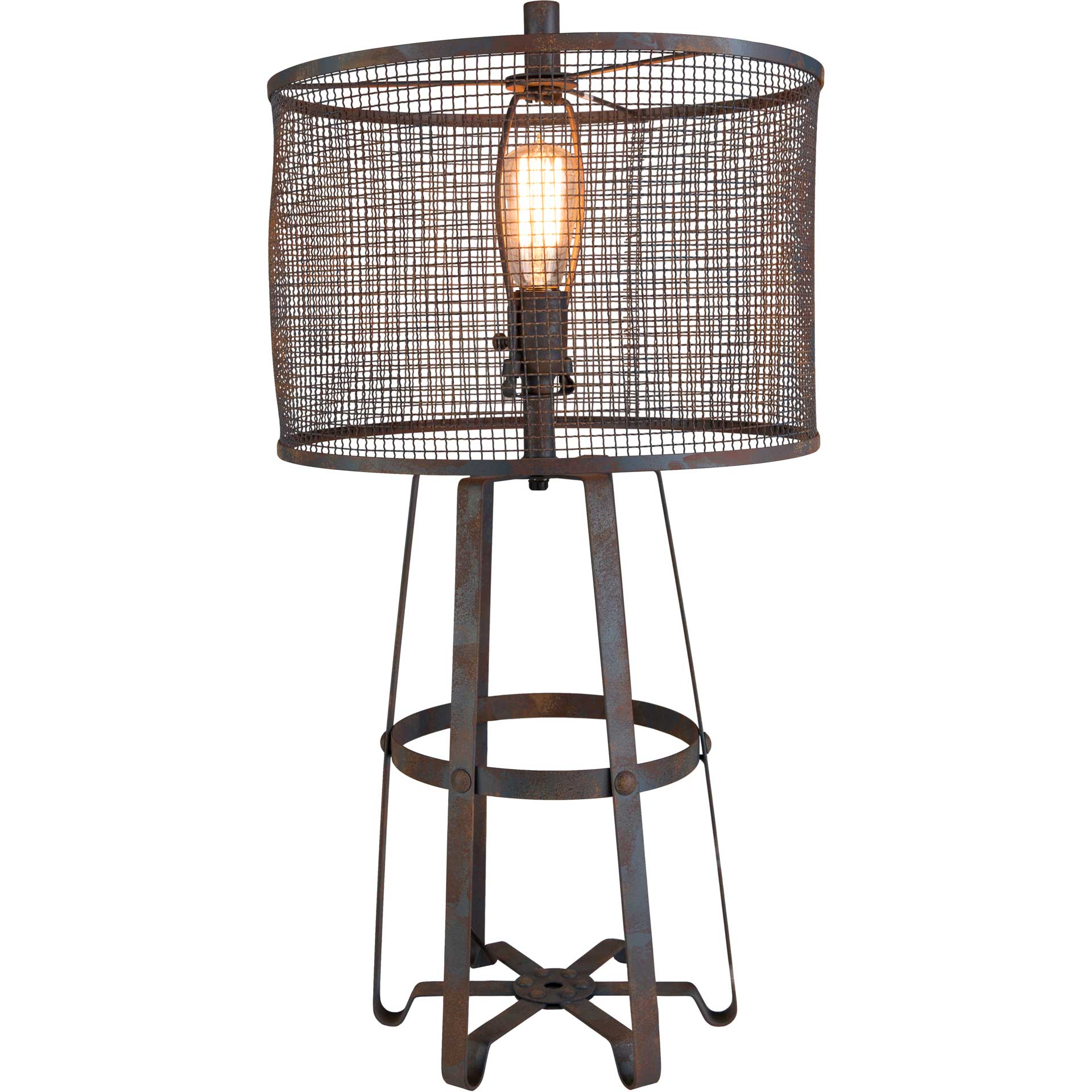 Phoenix Table Lamp Bronze/Rust
