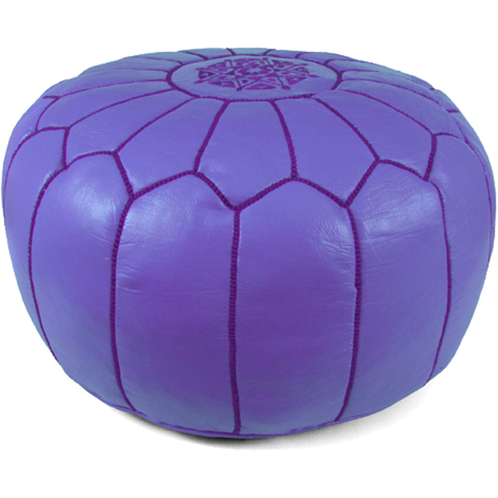 Moroccan Pouf Lilac